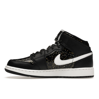 Air Jordan 1 Mid Black Speckle