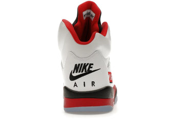 Air Jordan 5 Retro Fire Red Black Tongue