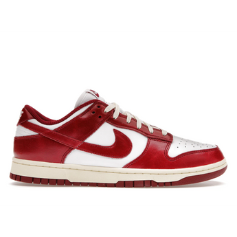 Nike Dunk Low PRM Vintage Team Red