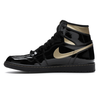 Air Jordan 1 Retro High Black Metallic Gold