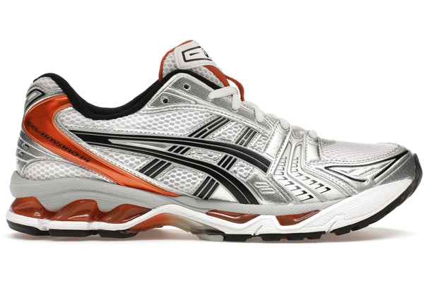 ASICS Gel-Kayano 14 White Piquant Orange