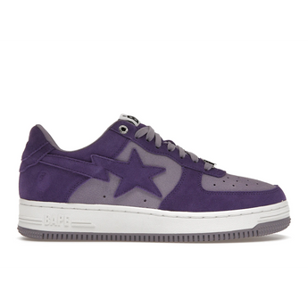 A Bathing Ape Bape Sta Suede Purple