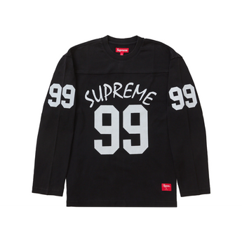 Supreme 99 L/S Football Top Black