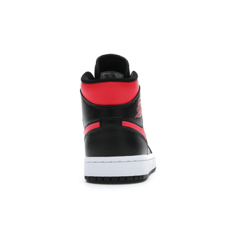 Air Jordan 1 Mid Black Siren Red