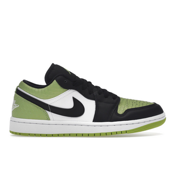 Air Jordan 1 Low Snakeskin Vivid Green