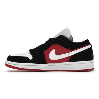 Air Jordan 1 Low Black White Gym Red