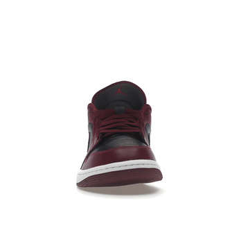 Air Jordan 1 Low Black Dark Beetroot