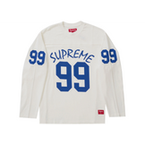 Supreme 99 L/S Football Top White