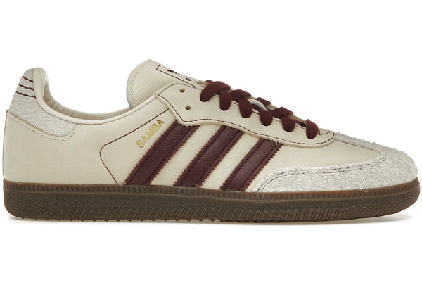 Adidas Samba OG Wonder White Maroon