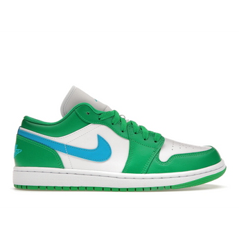 Air Jordan 1 Low Lucky Green Aquatone