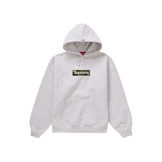 Supreme Box Logo Hooded Sweatshirt Ash Grey