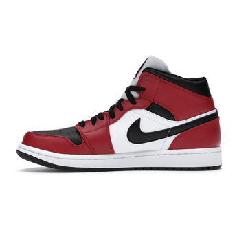 Air Jordan 1 Mid Chicago Black Toe