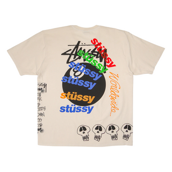 Stüssy Test Strike Pigment Dyed Tee Natural