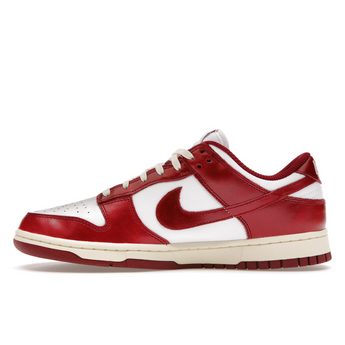 Nike Dunk Low PRM Vintage Team Red