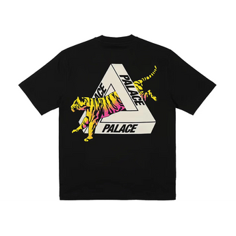 Palace Seoul Exclusive Tiger Tri-Ferg T-shirt Black