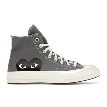 Converse Chuck Taylor All Star 70 Hi Comme des Garcons PLAY Grey