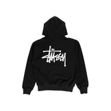 Stussy Basic Zip Hoodie Black