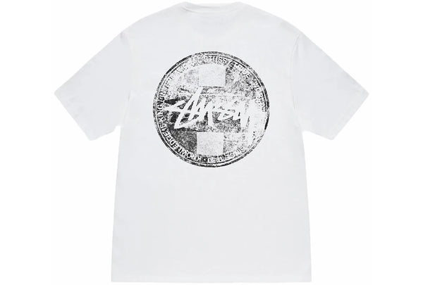 Stussy Dot Stamp Tee White