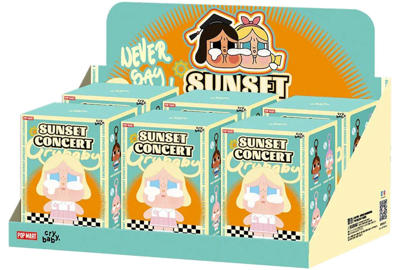 Pop Mart CRYBABY Sunset Concert Series Sealed Case - Sneakerzone