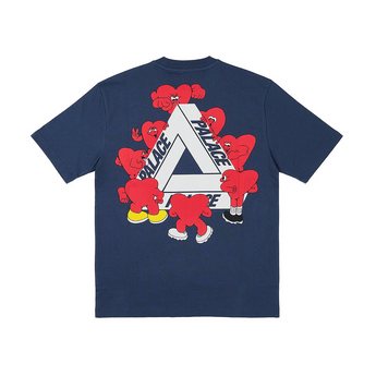 Palace Tri-Hearts T-shirt Navy