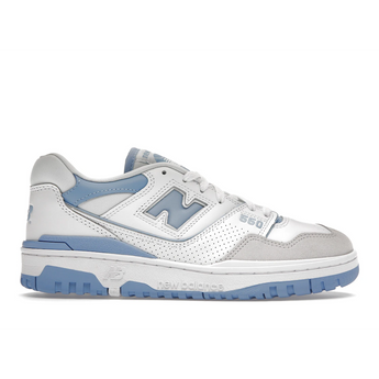 New Balance 550 White Blue Haze Rain Cloud