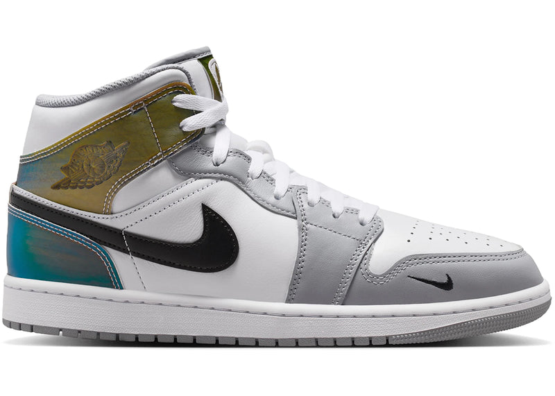 Air Jordan 1 Mid SE Multi-Color White Wolf Grey product image