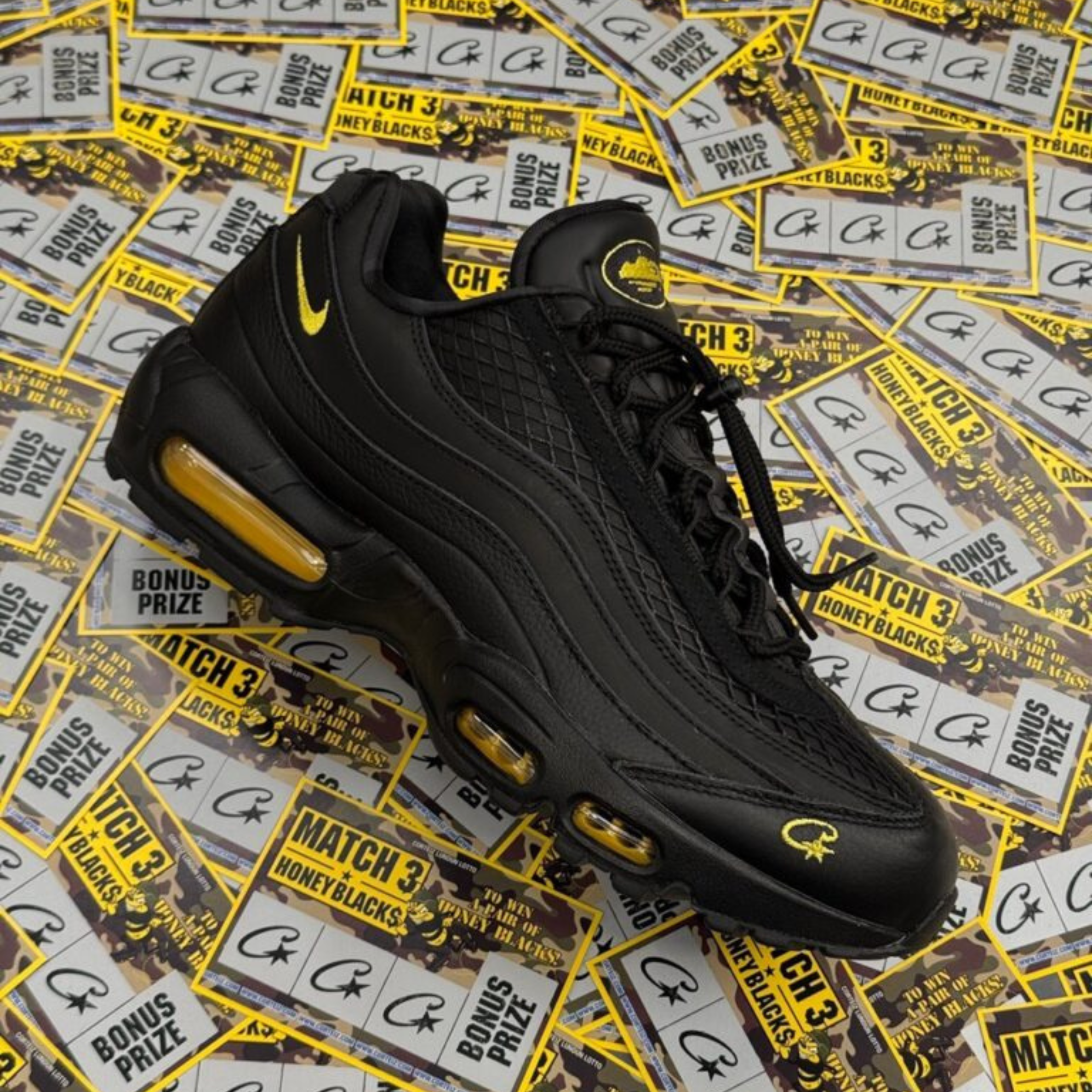 Nike Air Max 95 Corteiz Honey Black
