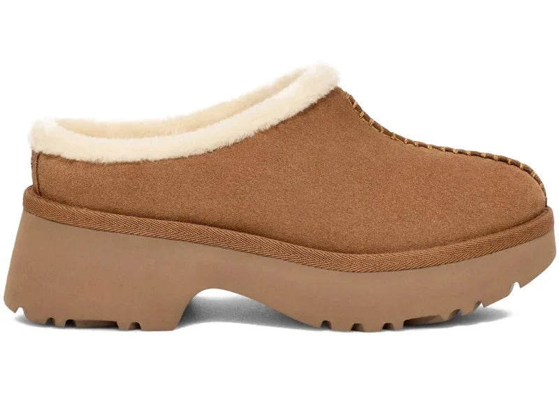 UGG New Heights Cozy Clog Chestnut - Sneakerzone