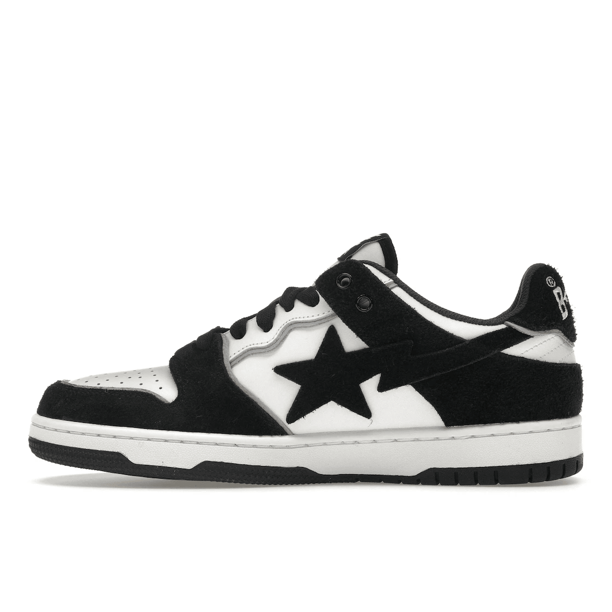 A Bathing Ape Bape SK8 Sta Black Suede - Sneakerzone