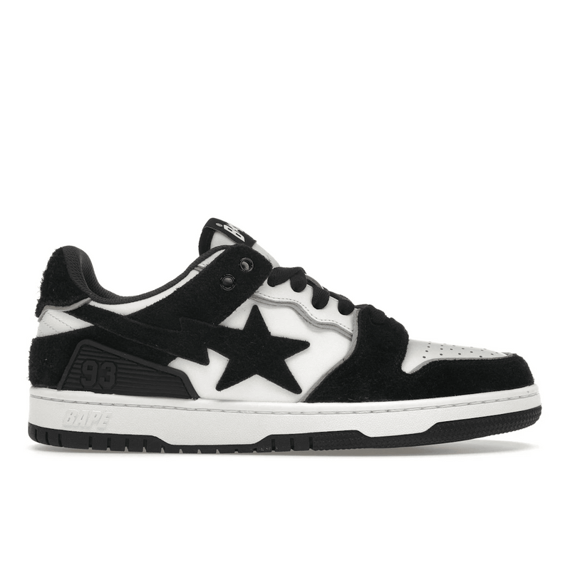 A Bathing Ape Bape SK8 Sta Black Suede product image