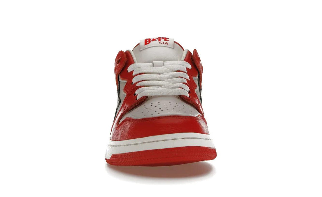 A Bathing Ape Bape SK8 Sta Red Grey - Sneakerzone