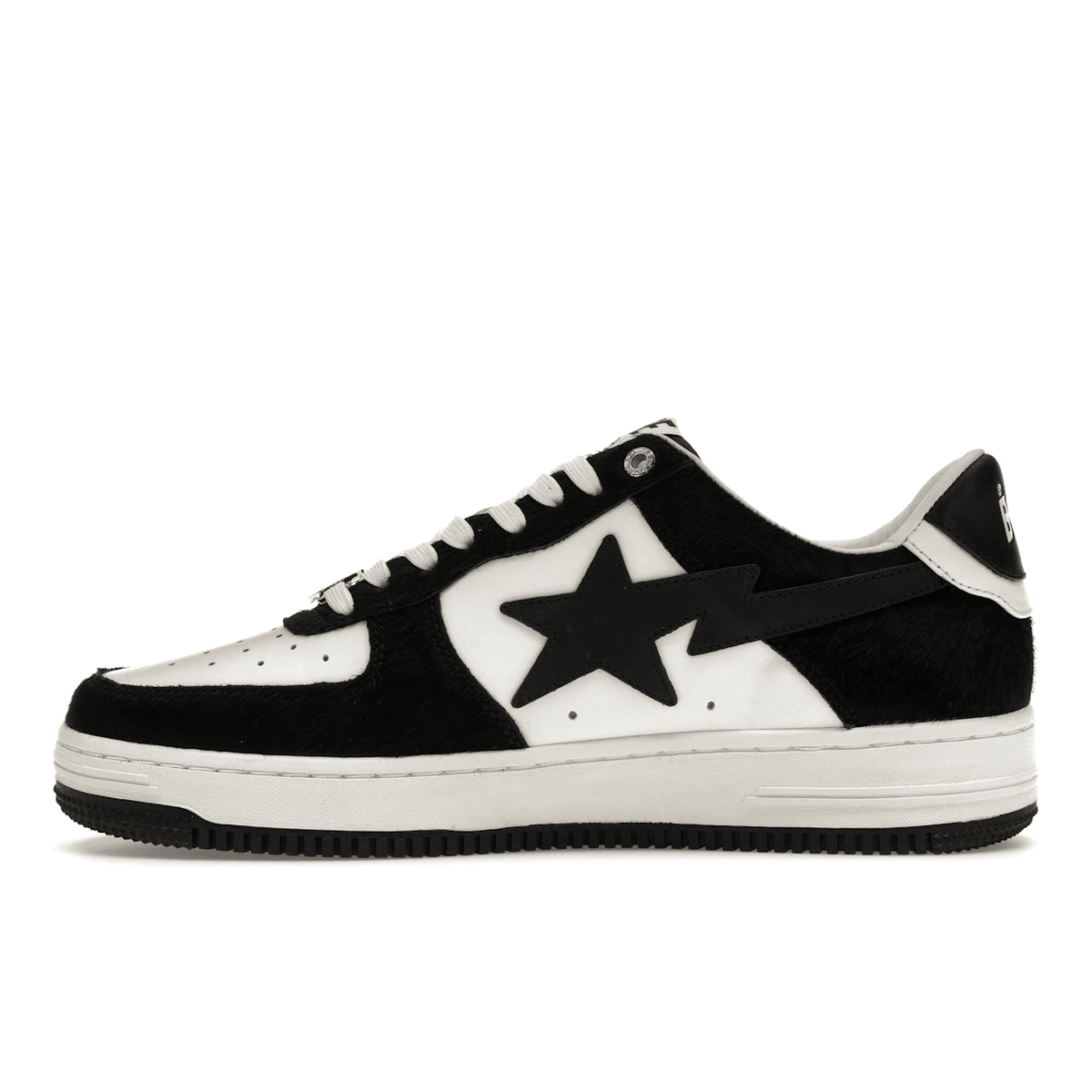 A Bathing Ape Bape Sta Black Calf Hair - Sneakerzone