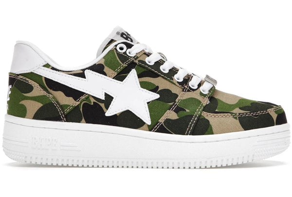 A Bathing Ape Bape Sta Low ABC Camo 20th Anniversary Green - Sneakerzone