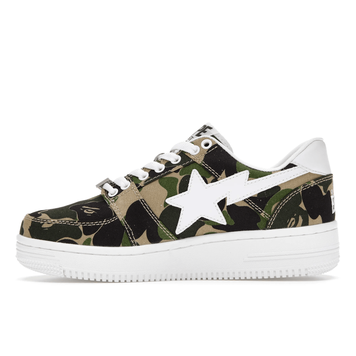 A Bathing Ape Bape Sta Low ABC Camo 20th Anniversary Green - Sneakerzone