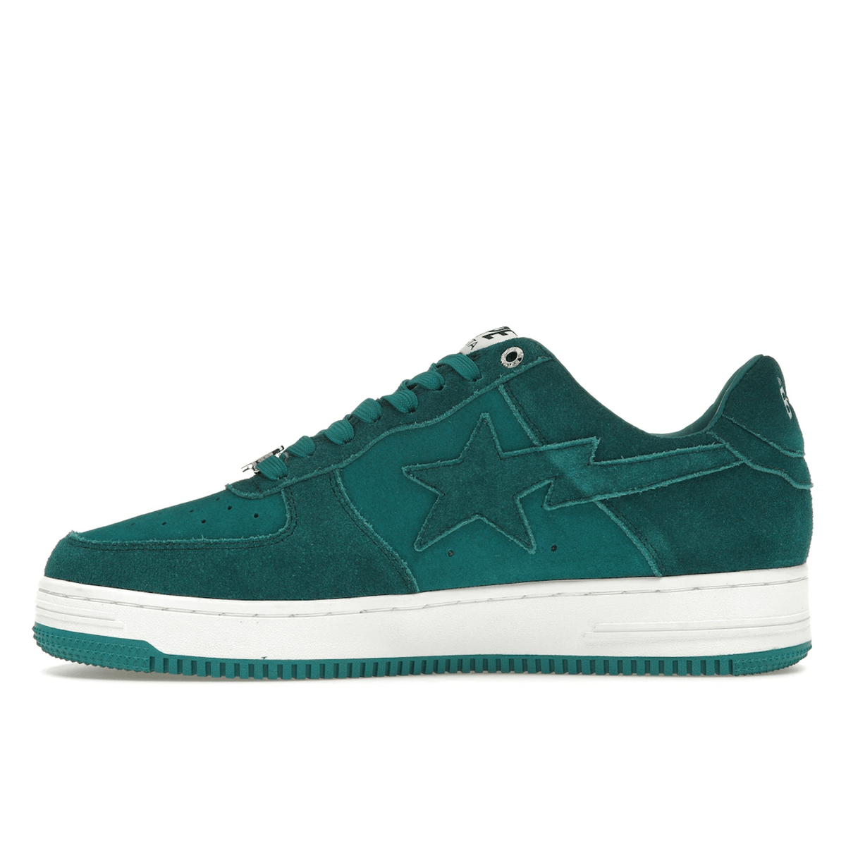A Bathing Ape Bape Sta Suede Green - Sneakerzone
