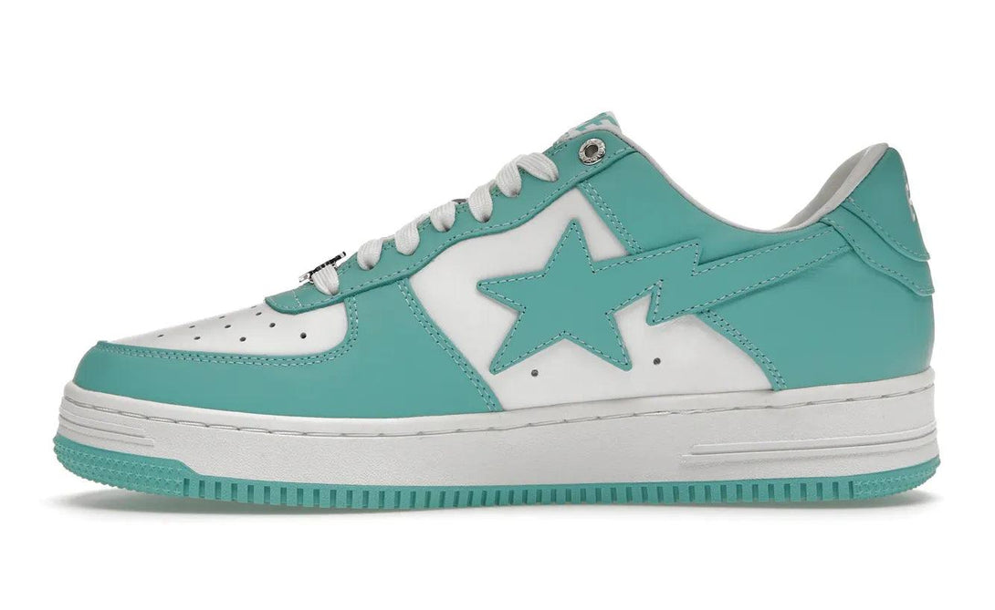 A Bathing Ape Bape Sta White Green - Sneakerzone