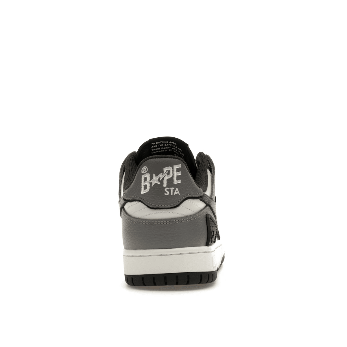 A Bathing Ape Sk8 Sta #5 Black White Grey - Sneakerzone