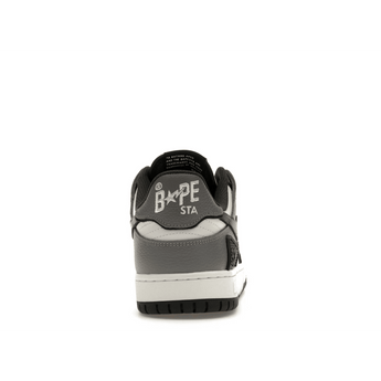 A Bathing Ape Sk8 Sta #5 Black White Grey - Sneakerzone