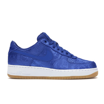 Air Force 1 CLOT Blue Silk