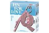 Labubu Pin for Love Series Letter Pendant