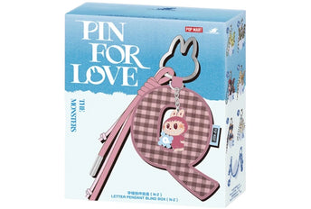 Labubu Pin for Love Series Letter Pendant