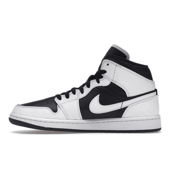 Air Jordan 1 Mid Split Black White