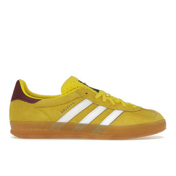 Adidas Gazelle Indoor Bright Yellow Collegiate Burgundy