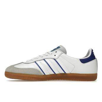 Adidas Samba Leather Cloud White Lucid Blue