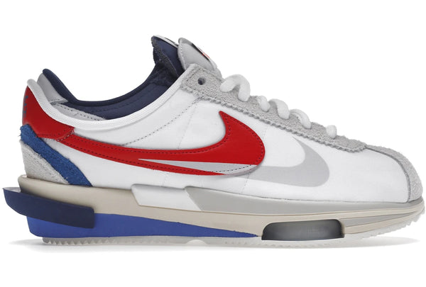 Nike Zoom Cortez SP sacai White University Red Blue