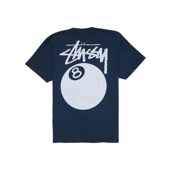 Stussy 8 Ball Pigment Dyed Tee Navy