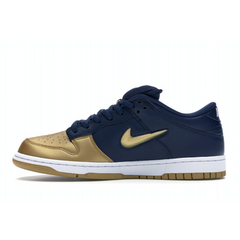 Nike SB Dunk Low Supreme Jewel Swoosh Gold