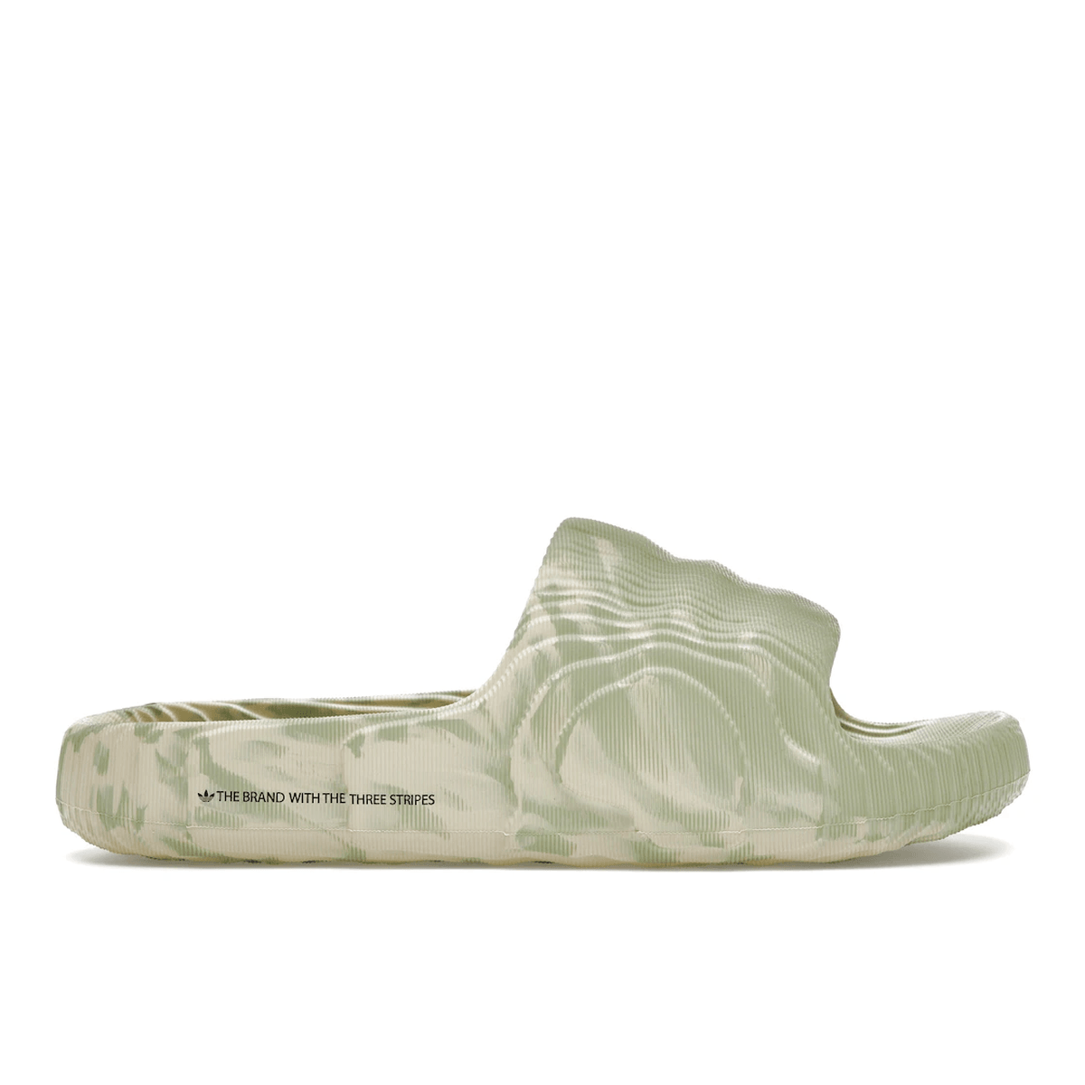 Adidas Adilette 22 Slides Magic Lime St Desert Sand - Sneakerzone