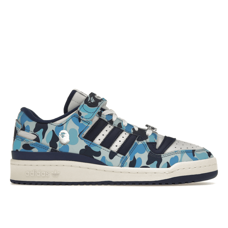Adidas Forum 84 Low Bape 30th Anniversary Blue Camo product image
