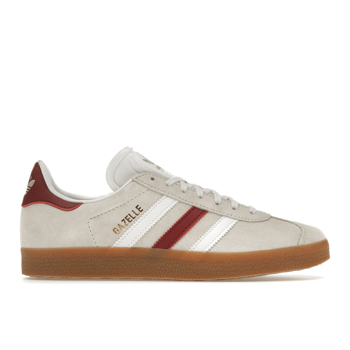 Adidas Gazelle Aluminum Collegiate Burgundy - Sneakerzone
